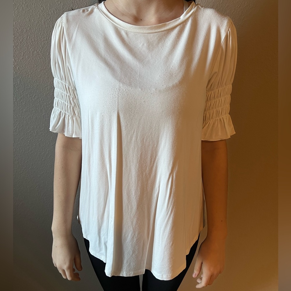 Cute top with fun sleeves